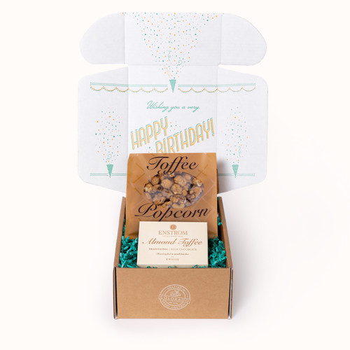 Happy Birthday Gift Box Open