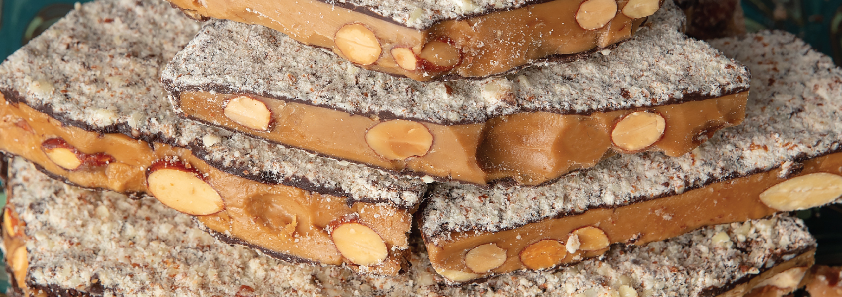 Traditional Almond Toffee in Dark Chocolate