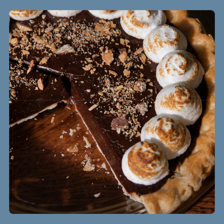 Enstrom's Almond Toffee Pie