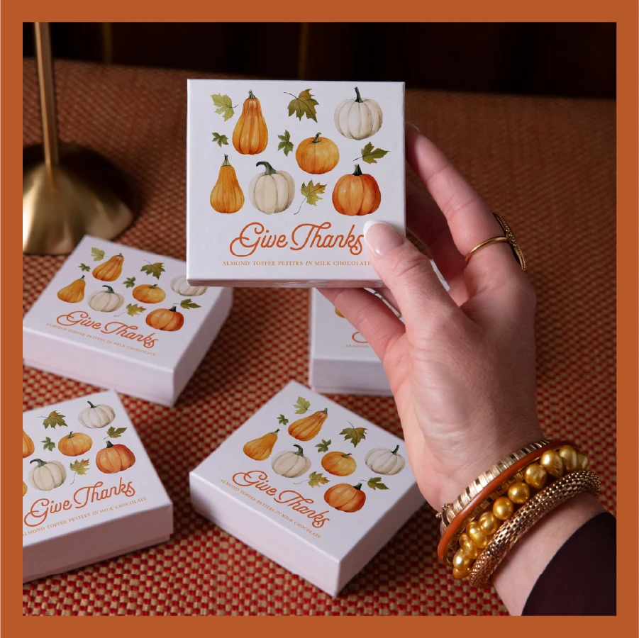Personalized Almond Toffee Favors