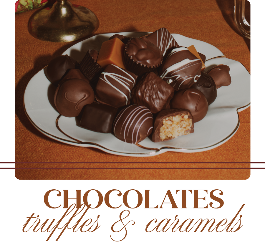 Chocolates, Truffles & Caramels