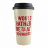 Harry Potter I Would Rather Be At Hogwarts Travel Mug