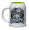 Rick And Morty Get Schwifty Ceramic Tankard