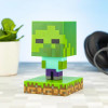 Minecraft Zombie 3D Icon Light