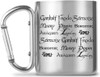 Lord of the Rings Fellowship Carabiner Mug