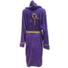 Prince Purple Fleece Bathrobe