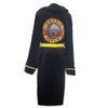 Guns N Roses Black and Yellow Fleece Bathrobe