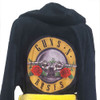 Guns N Roses Black and Yellow Fleece Bathrobe