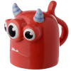 Monstarz Monster Red Upside Down Ceramic Mug