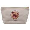 Mopps Pug Large PVC Wash Bag