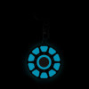 Marvel Iron Man Glow in the Dark Arc Reactor Keyring