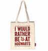 Harry Potter Tote Shopper Bag - Hogwarts Slogan