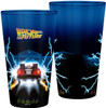 Back to the Future Large Glass