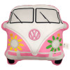 VW Volkswagen Plush Pink Surf Adventure Campervan Cushion