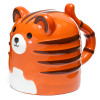 Tiger Upside Down Ceramic Mug