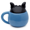 French Bulldog Peeping Mug with Lid