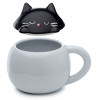 Feline Fine Cat Peeping Mug with Lid