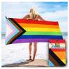 Progress Pride Beach Towel