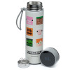 Minecraft Faces Hot & Cold Drinks Bottle With Digital Thermometer