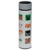 Minecraft Faces Hot & Cold Drinks Bottle With Digital Thermometer