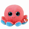 TY Beanie Babies Sheldon Octopus Soft Toy