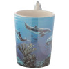 Novelty Dolphin Handle Mug