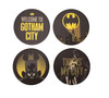 Batman Gotham City Set Of 4 Ceramic Coasters