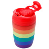 Rainbow Stainless Steel Hot Cold Food Drinks Cup