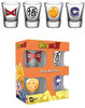 Dragon Ball Z Set of 4 Shot Glasses