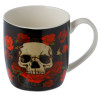 Skulls & Roses Infuser Mug Set With Lid