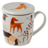 Barks Dog Infuser Mug Set With Lid