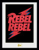 David Bowie Rebel Rebel Framed Print