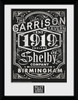 Peaky Blinder Shelby Company Framed Print
