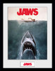 Jaws Movie Poster Framed Print