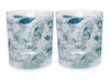 Harry Potter Set Of 2 Diagon Alley Glass Tumblers