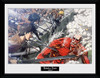 Attack On Titan Fight Scene Framed Print