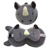 Rhino Travel Pillow and Eye Mask