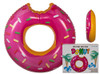 Large Pink Donut Inflatable Swing Ring