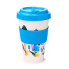 VW Camper Van Waves RPET Travel Mug