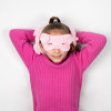 Oliver Pig Travel Pillow and Eye Mask
