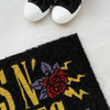 Guns And Roses Door Mat