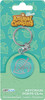 Animal Crossing Leaf Logo Metal Keyring