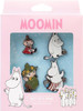 Moomins Set of 4 Pin Badges