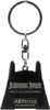 Jurassic Park Gates Metal Keyring