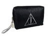 Harry Potter Deathly Hallows Black Shimmer Wash Bag