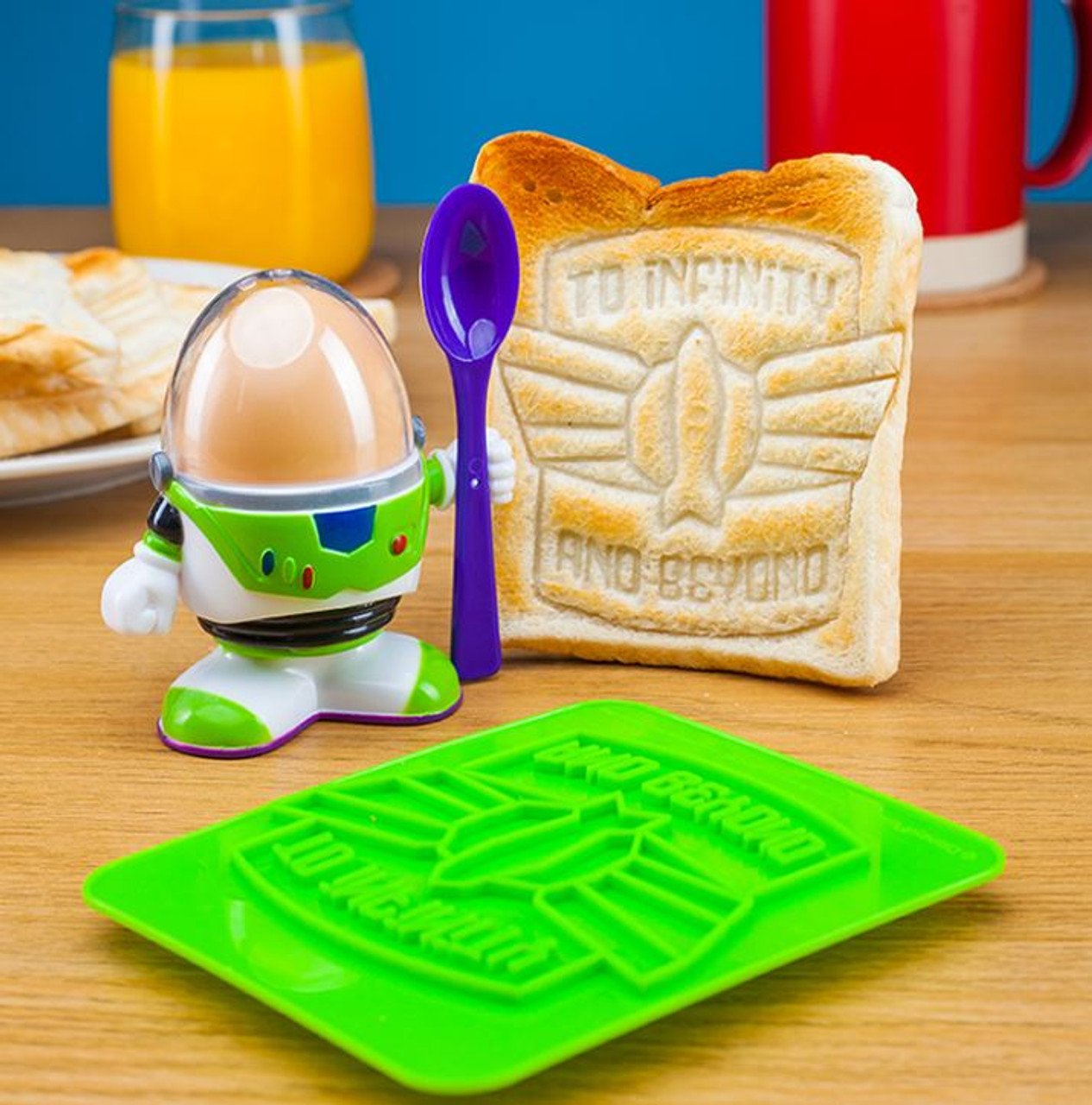 Buzz Lightyear Egg Cup And Toast Cutter