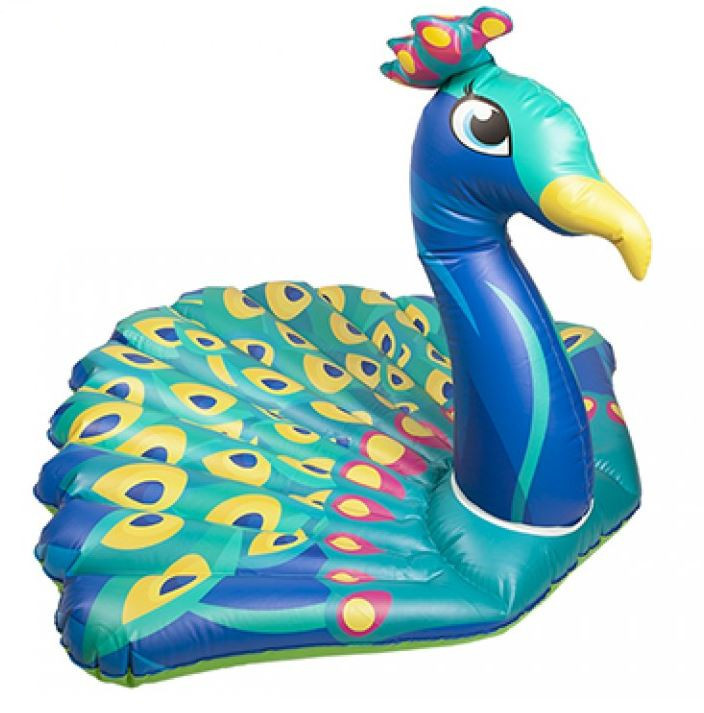 giant inflatable peacock