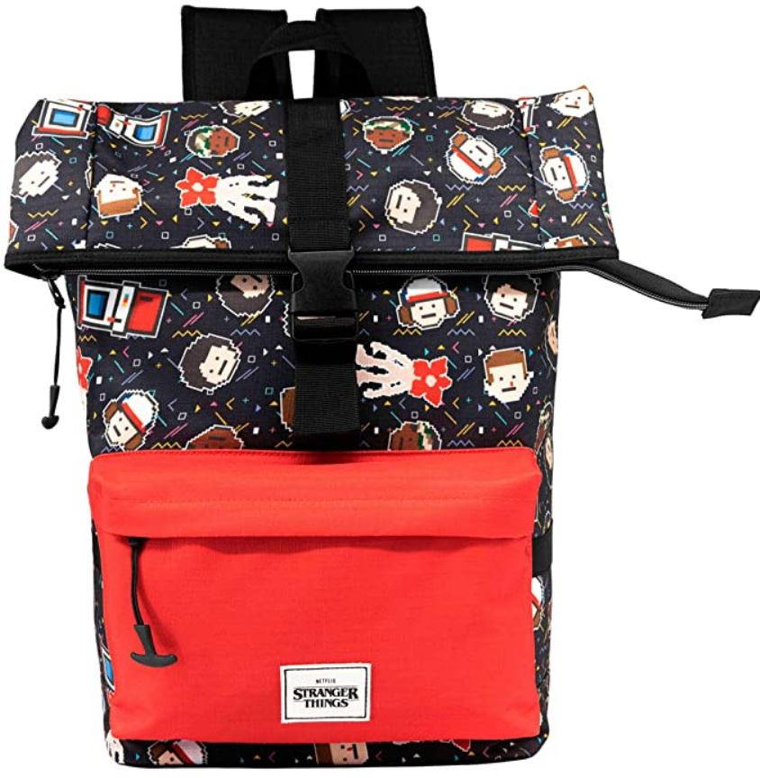 stranger things red backpack