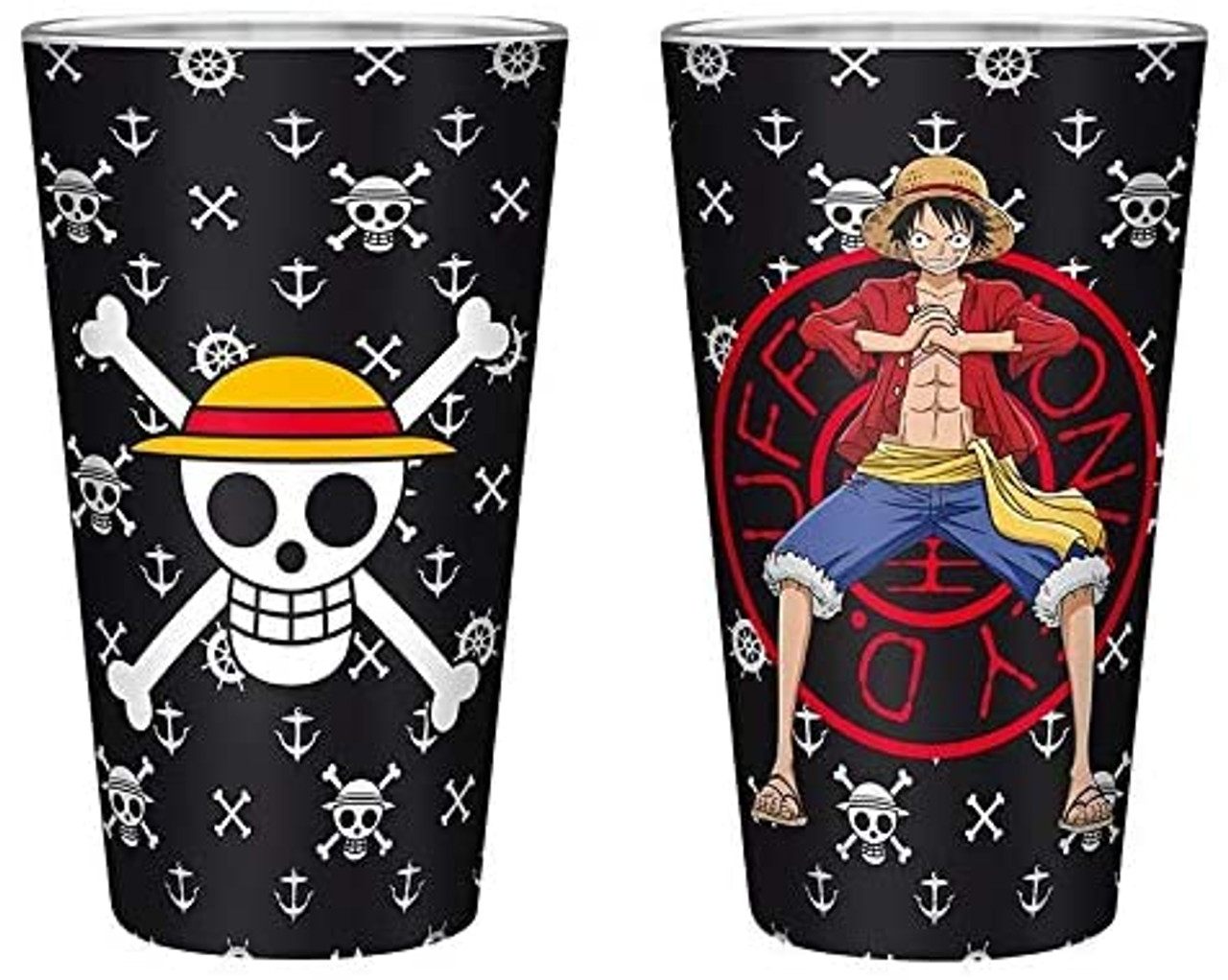 One Piece Luffy Large Drinking Glass
