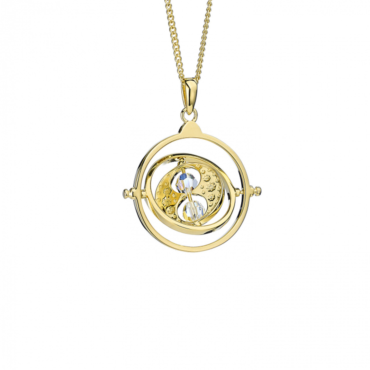 Harry Potter Sterling Silver Time Turner Necklace